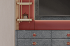 者可正在线下门店实地调查板材材质、工艺和色